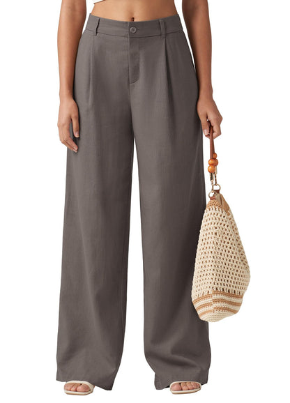 Veloretta™ – Pantalon Droit Décontracté avec Poches