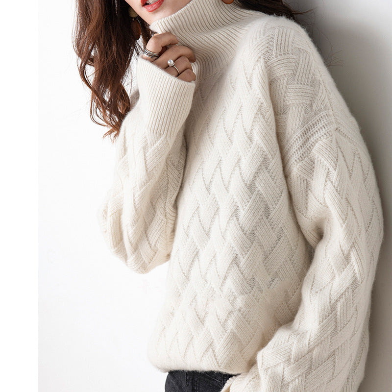 Veloretta™ – Knitted Turtleneck Sweater 