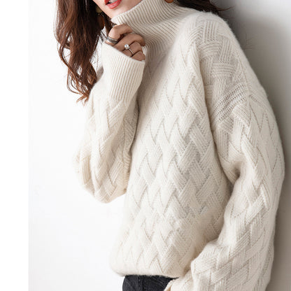 Veloretta™ – Knitted Turtleneck Sweater 