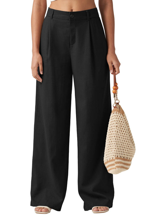 Veloretta™ – Pantalon Droit Décontracté avec Poches