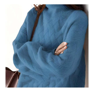 Veloretta™ – Knitted Turtleneck Sweater 