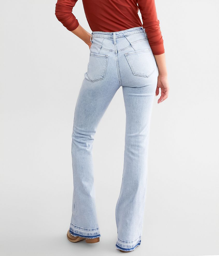 Veloretta™ – Jean Taille Haute à Boutons