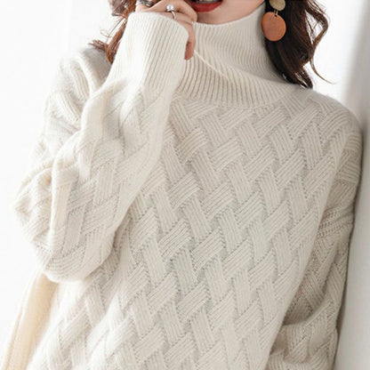 Veloretta™ – Knitted Turtleneck Sweater 