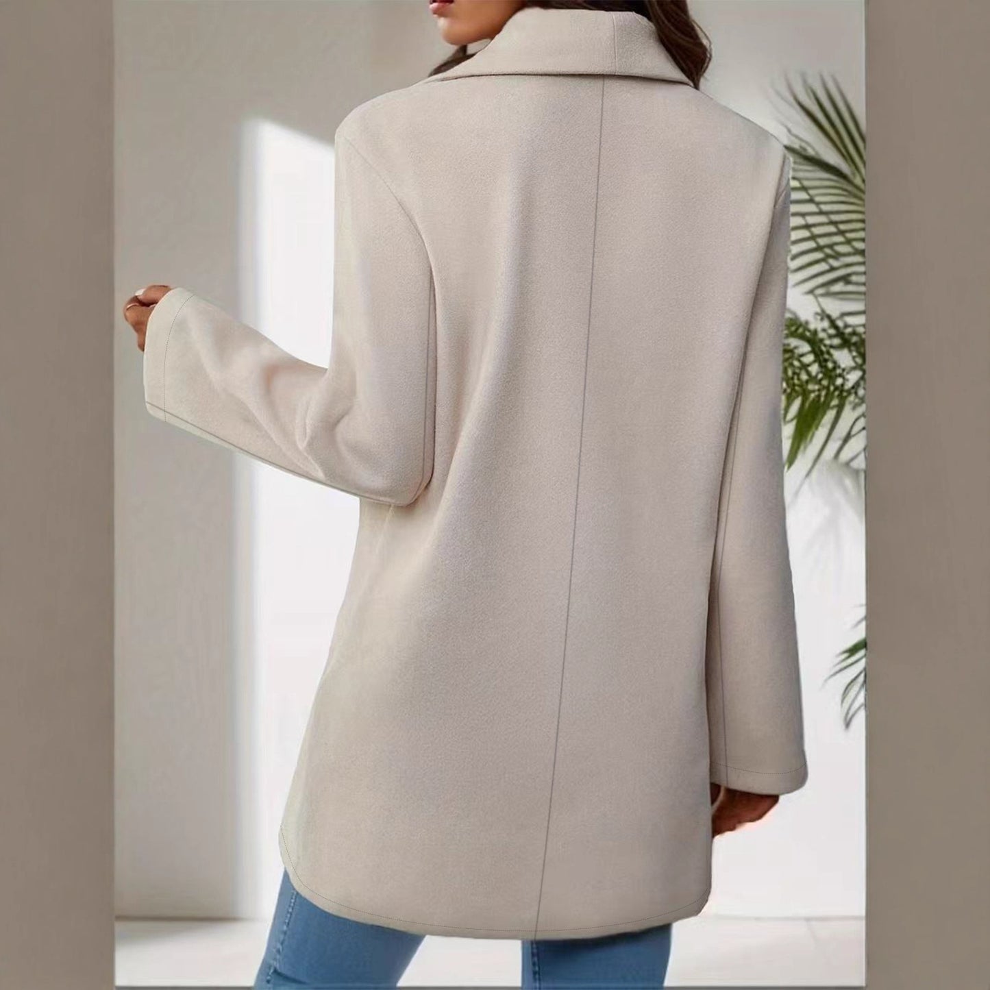 Veloretta™ – Manteau Cardigan à Col Polo