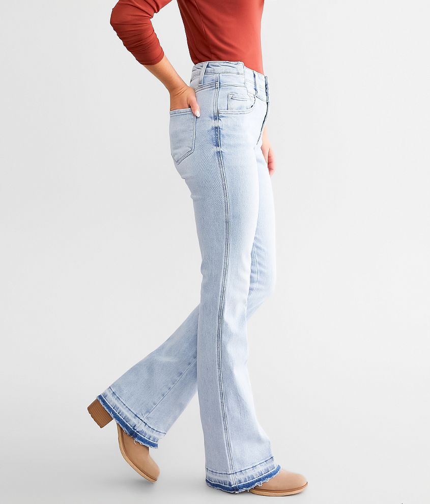 Veloretta™ – Jean Taille Haute à Boutons
