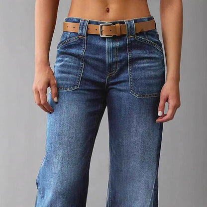 Veloretta™ – Jeans Taille Haute Droit et Slimming Retro