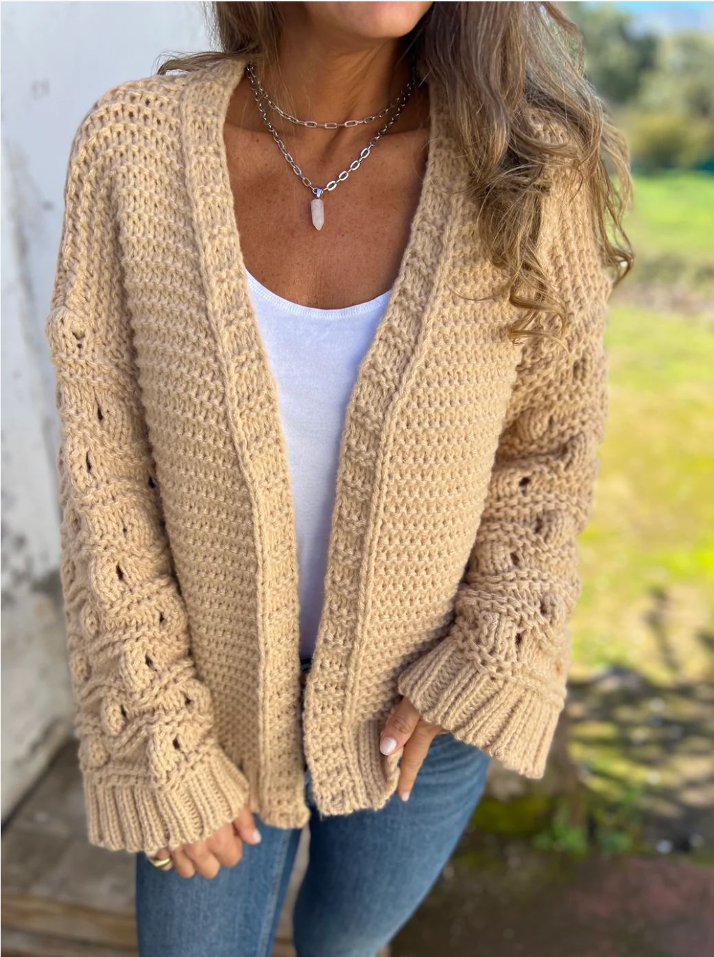 Cardigan Oversize Élégante