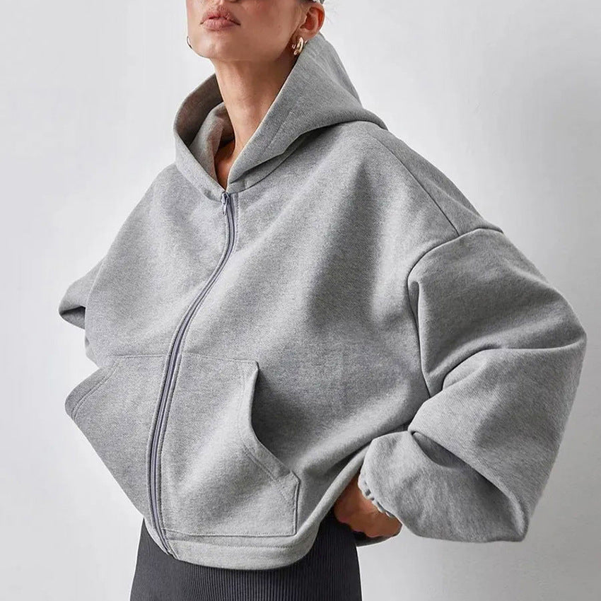 Veloretta™ – Sweatshirt à Capuche Zippé