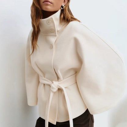 Veloretta™ –  Manteau Long Femme en Fausse Laine