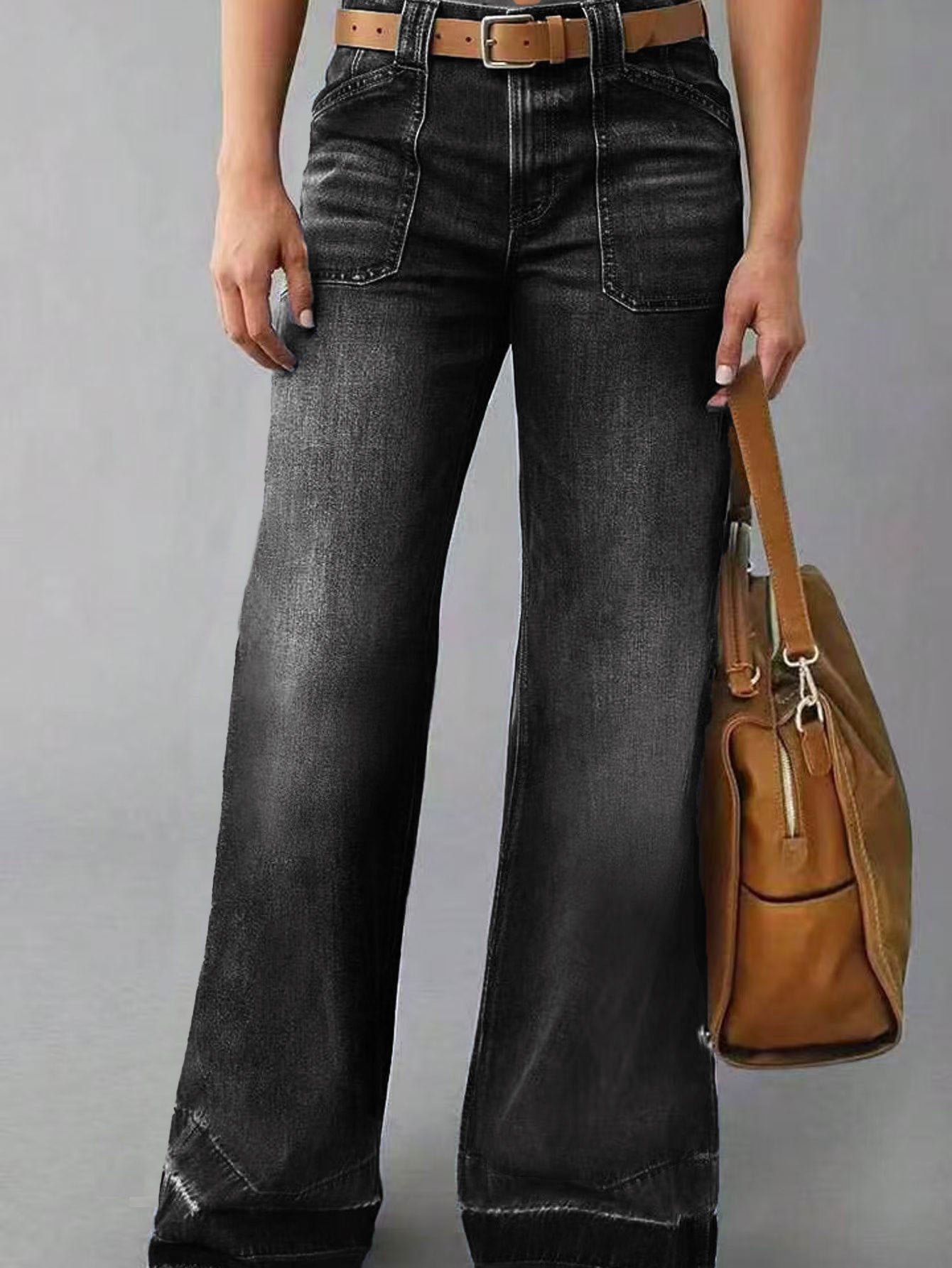 Veloretta™ – Jeans Taille Haute Droit et Slimming Retro