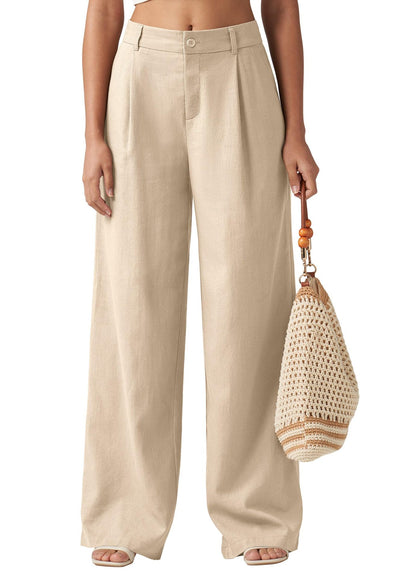 Veloretta™ – Pantalon Droit Décontracté avec Poches