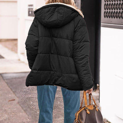 Veloretta™ – Veste Courte en Coton à Capuche