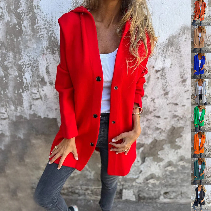 Veloretta™ – Cardigan long à capuche