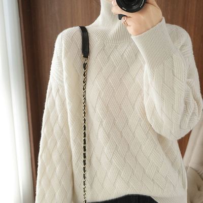 Veloretta™ – Knitted Turtleneck Sweater 